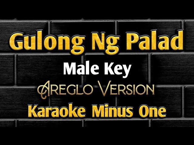 Gulong Ng Palad - Karaoke Minus One Areglo Version | Male Key