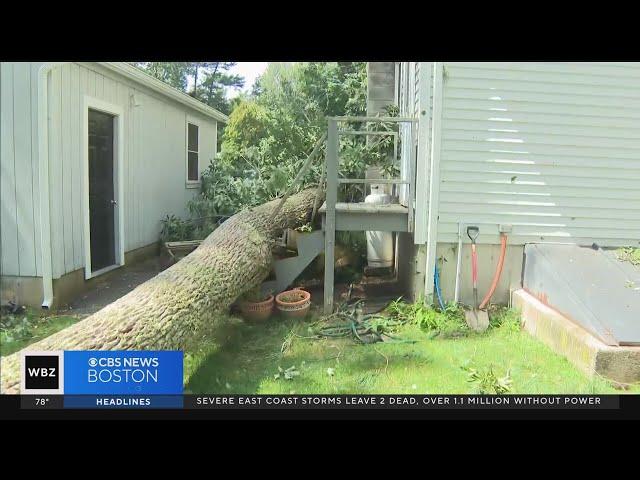 Mattapoisett community begins cleanup after tornado hits