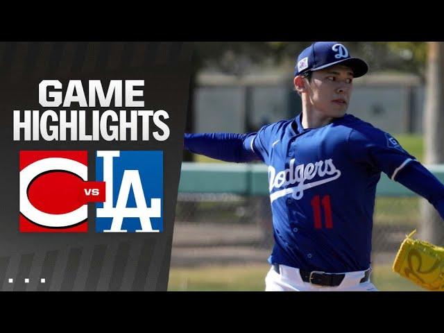 Reds vs Dodgers Game Highlights (3/4/25) MLB Highlights