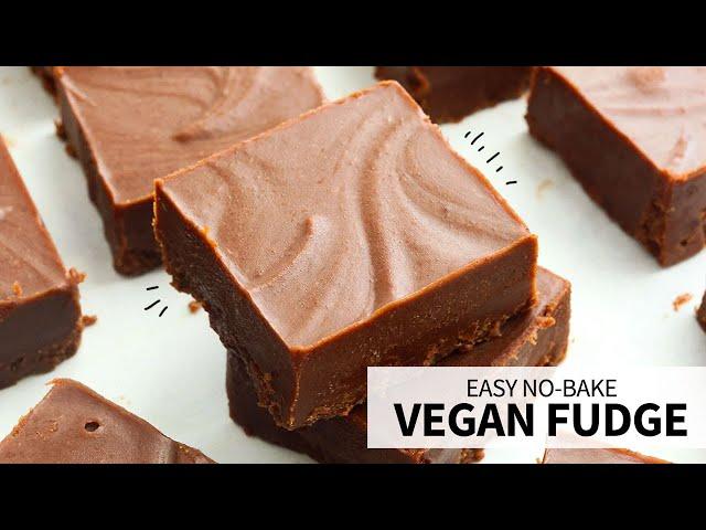 Vegan Fudge (Freezer Recipe!)