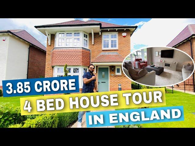 UK 4-Bed Full House Tour Vlog | An Ideal Family Home In UK