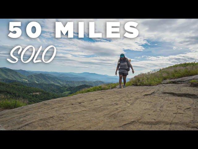 Solo Hiking 50 Miles in The Roan Highlands-Appalachian Trail Section Hike