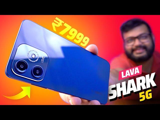 Lava Shark 5G Review  CHEAPEST 5G Phone @ Rs.7999!