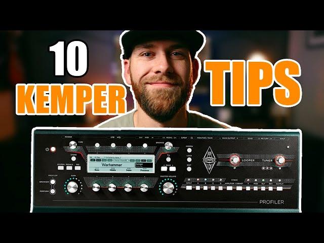 10 AWESOME Kemper Tips & Tricks to UNLOCK the Kemper’s Full Potential!