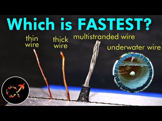 Why does WATER change the speed of electricity?