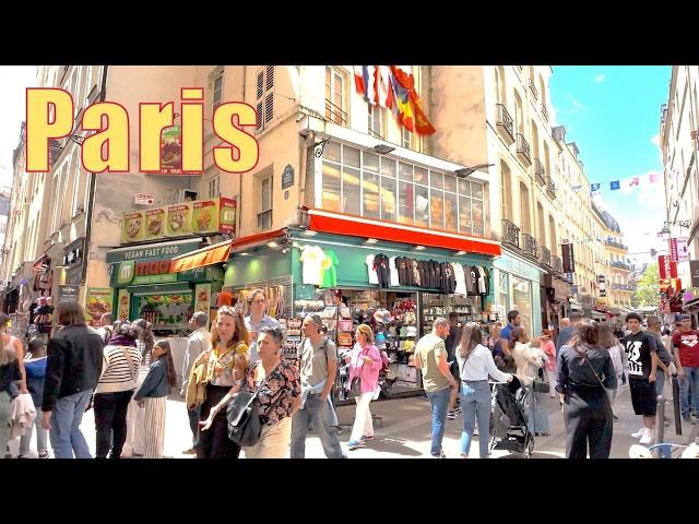 PARIS, FRANCE  - Bustling Streets of Paris, Summer 2024 | Paris 4K HDR walk