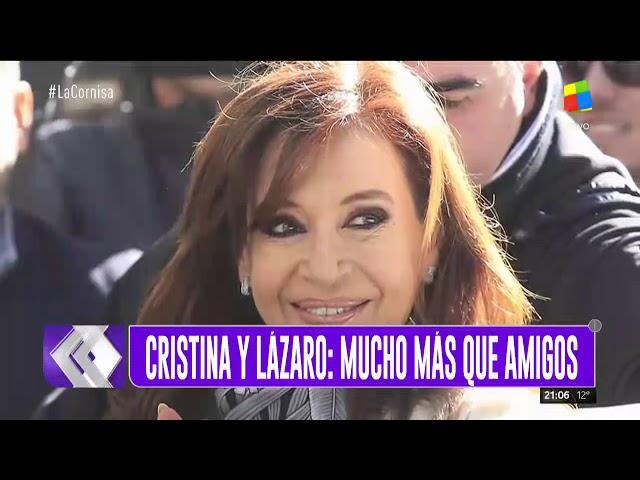 "Cristina y Lázaro Báez, mucho más que amigos"