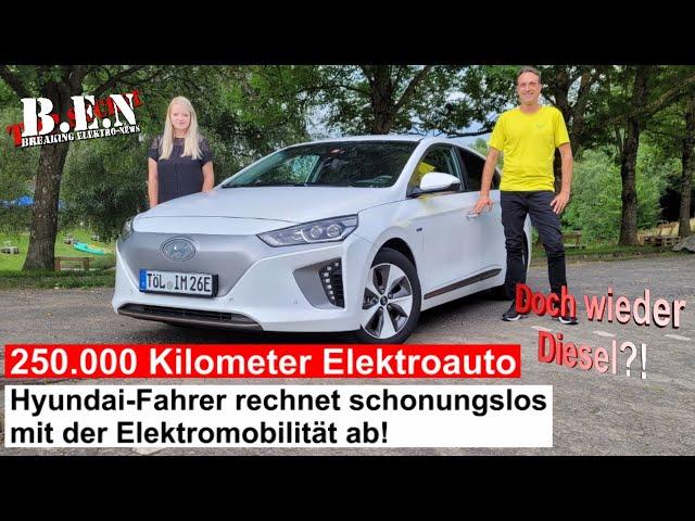 250.000 Kilometer mit dem Elektroauto: HYUNDAI-Fahrer rechnet schonungslos mit Elektromobilität ab!