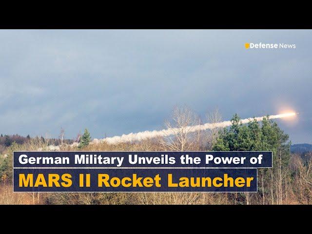 German Army Demonstrates MARS II Rocket Launcher Capabilities