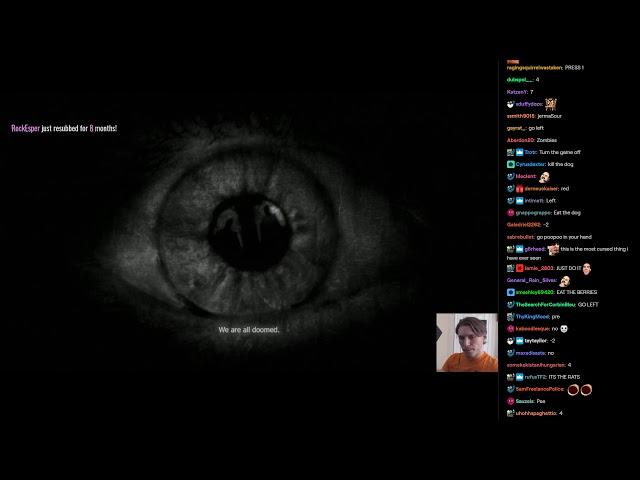 Jerma Streams [with Chat] - Darkwood