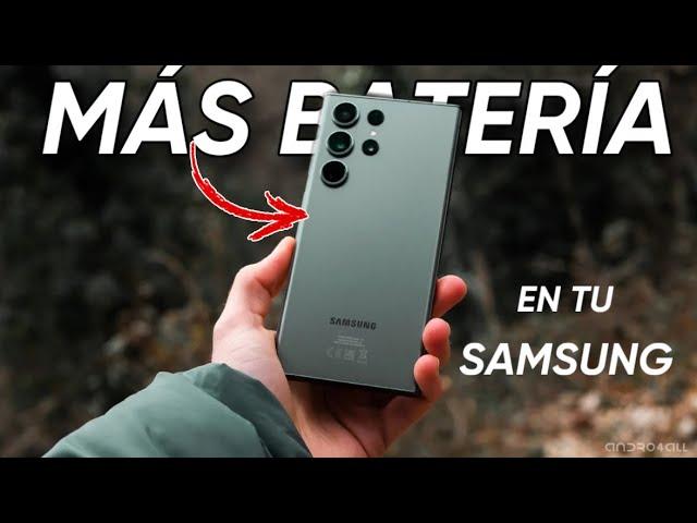 10 TRUCOS para MEJORAR la BATERÍA de tu Samsung (MUCHO)