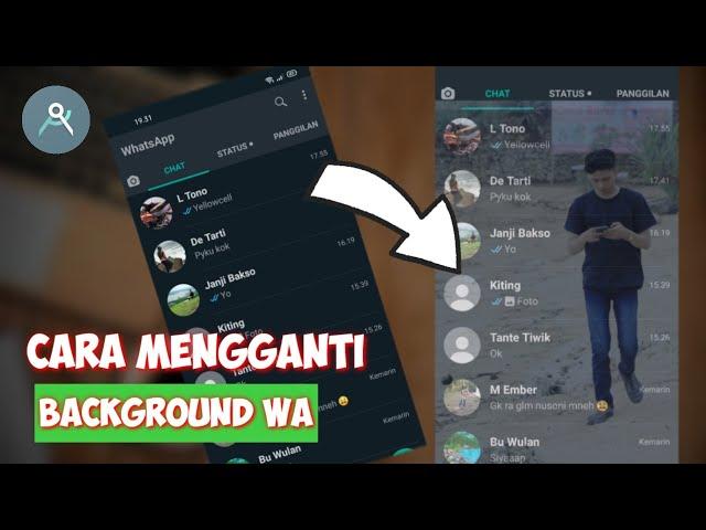 CARA MENGGANTI BACKGROUND WHATSAPP | TUTORIAL DESIGNER TOOLS