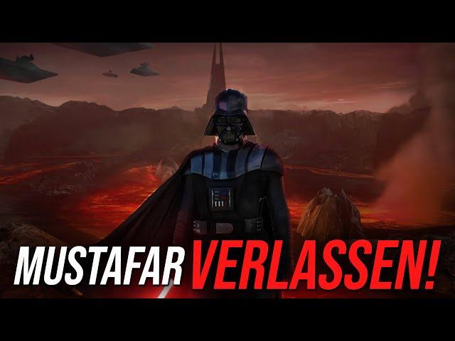 Warum Darth Vader seine Festung auf Mustafar für immer VERLIESS!