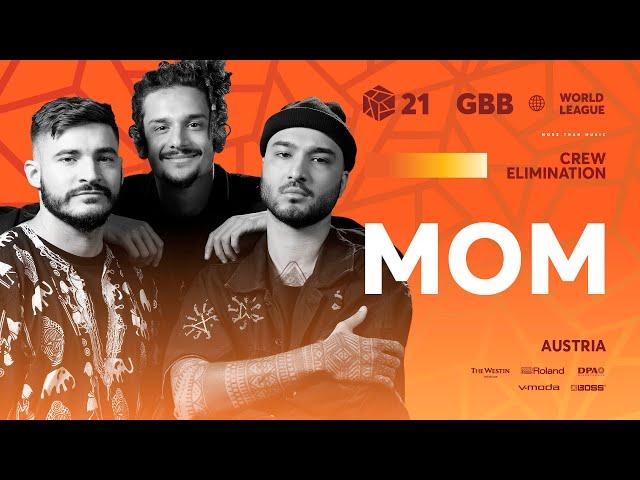 M.O.M.  | GRAND BEATBOX BATTLE 2021: WORLD LEAGUE | Crew Showcase