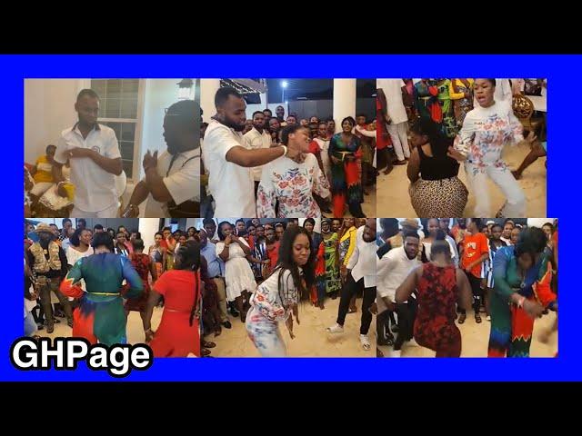 Dancing & Twɛrking competition at Obofowaa Birthday party featuring Rev Obofour