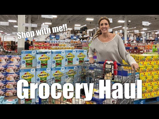 Thanksgiving GROCERY HAUL || Sam's Club + Aldi + more