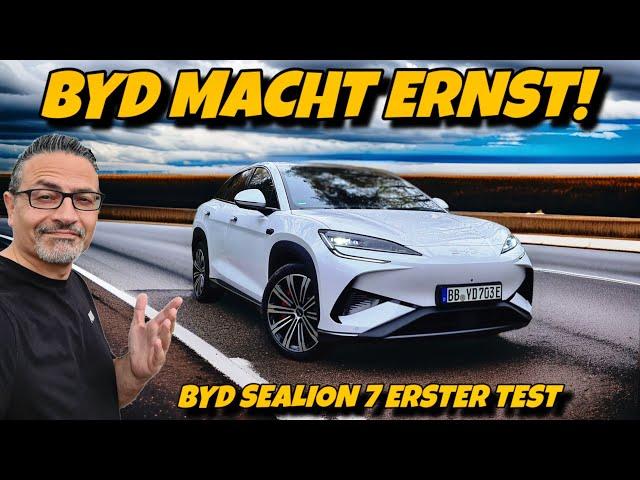 BYD Sealion 7 erster Test. Deutschland muss aufpassen! Top Leasing konditionen dazu. #elektroauto