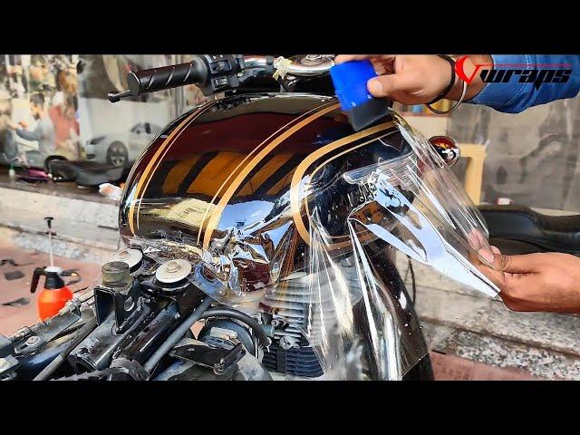 Royal Enfield Standard 350 Lamination | Bullet Modification | Vwraps Sikar |