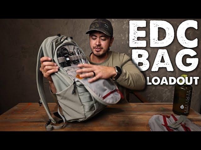 UPDATED EDC BAG LOADOUT - The Every Day Carry Gear In My Vertx Urban Ghost Backpack - Review