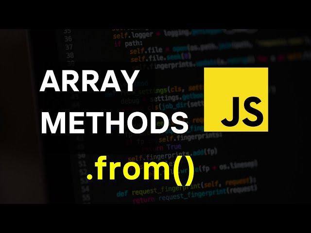 Transform Your Code with Array.from(): The Essential JavaScript Method