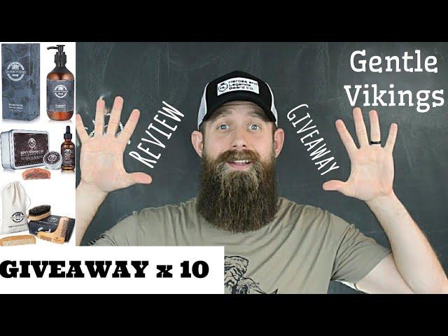 GIVEAWAY x10! Gentle Vikings beard kits and wash!