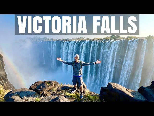 AFRICA'S BEST WATERFALLS. 3 Days at Victoria Falls. Rafting and Both Sides of the Falls.