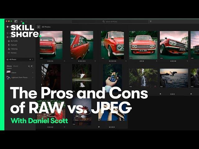 JPEG vs. RAW Comparison for Photo Editing in Lightroom