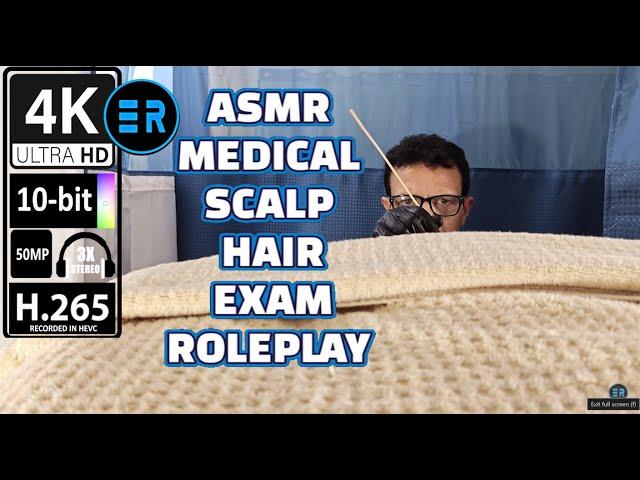 ASMR Medical Scalp & Hair Exam Roleplay | Tingly Relaxation 