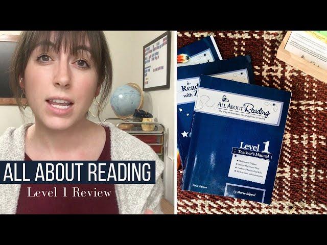 All About Reading Level 1 Review | Homeschool Reading Curriculum Review for Struggling Readers