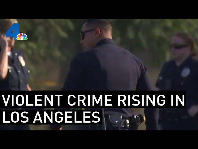 Violent Crime Rising in Los Angeles | NBCLA