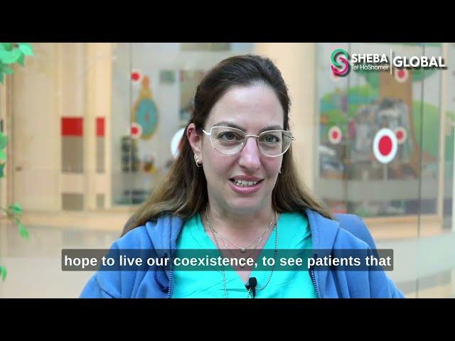 Dr  Reut Kassif at Sheba Medical Center - short clip