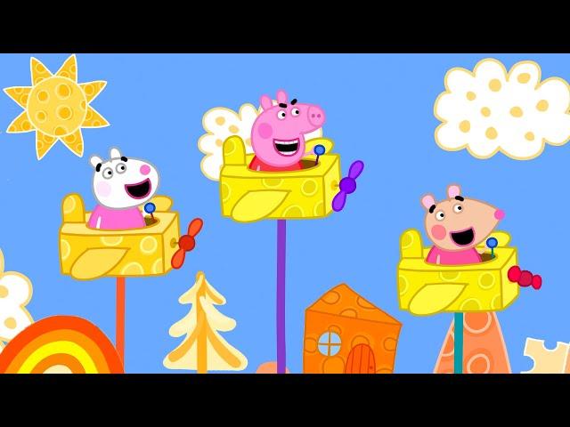 The Flying CHEESE Plane   Peppa Pig and Friends Full Episodes