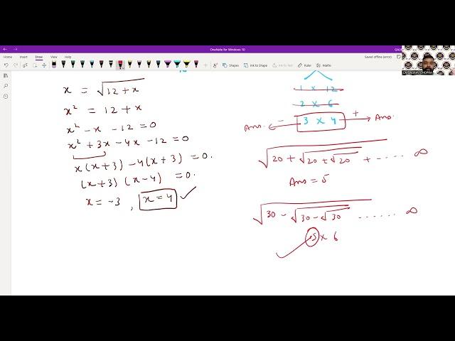 Quadratic Equation - One shot Revision | All concepts with questions | CA GAURAV CHOPRA