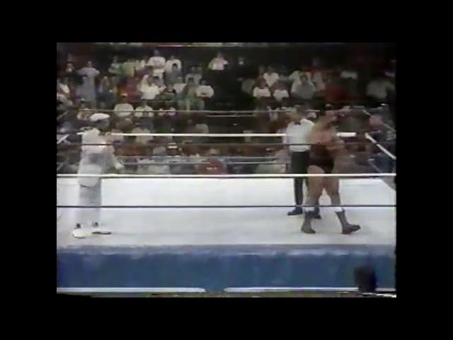 Sid vs Jobber Big Bully Busick WWF Wrestling Challenge 1991