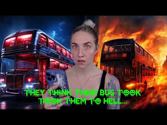 They got on a bus that took them somewhere terrifying... Reading Scary Paranormal Stories