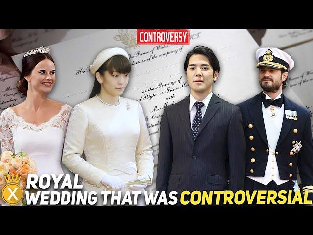 The Royal Weddings That Were Controversial (2024)