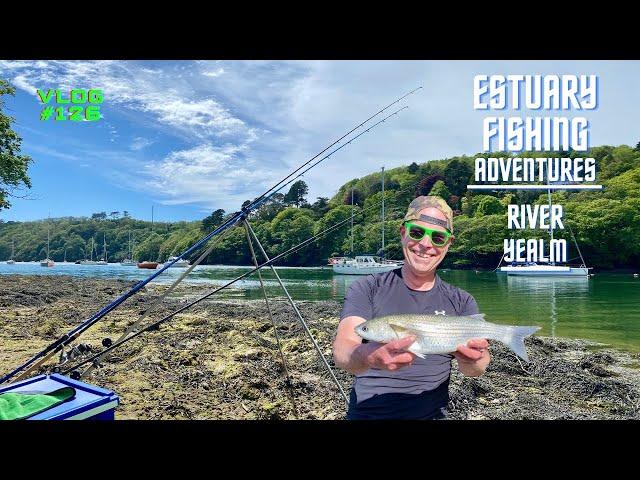 Sea Fishing Uk | Estuary Fishing Adventures | River  Yealm | Vlog#126