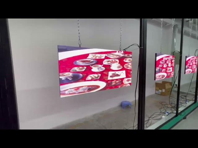 Maxcolor ultra thin 500x750x25mm double side led screen details