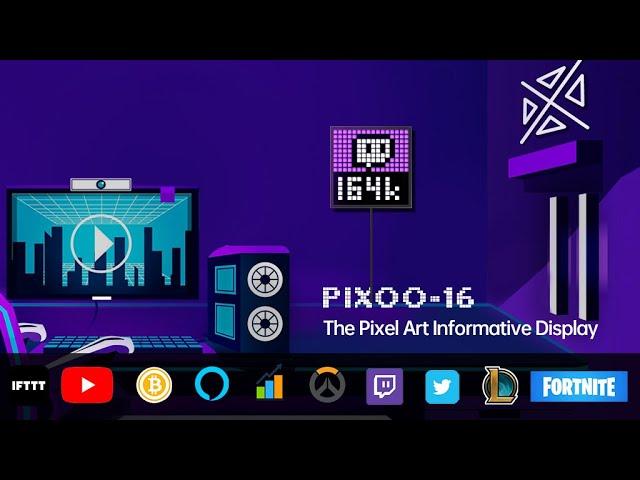 Divoom Pixoo-16 official product video