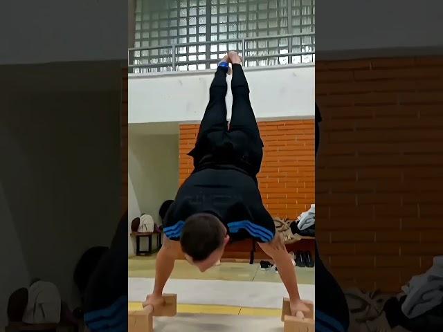 CALISTHENICS Static Combo 2023 | Mike Dyakov  #calisthenics #planche #handstand #shorts #2023