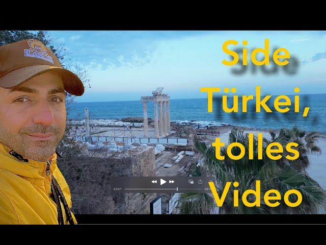 Türkei Antike Stadt Side und Region.#side #turkey Türkei