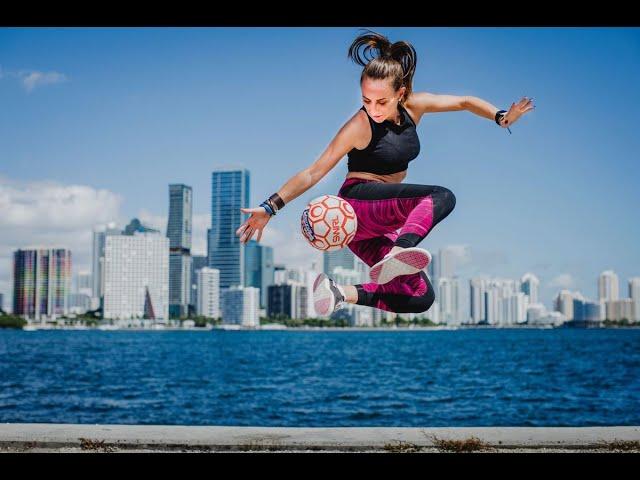 Ultimate Female Freestyle Football ● Amazing Tricks ● HD