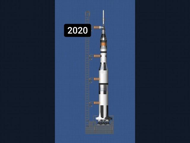 Evolution of My Saturn V #sfs #shorts