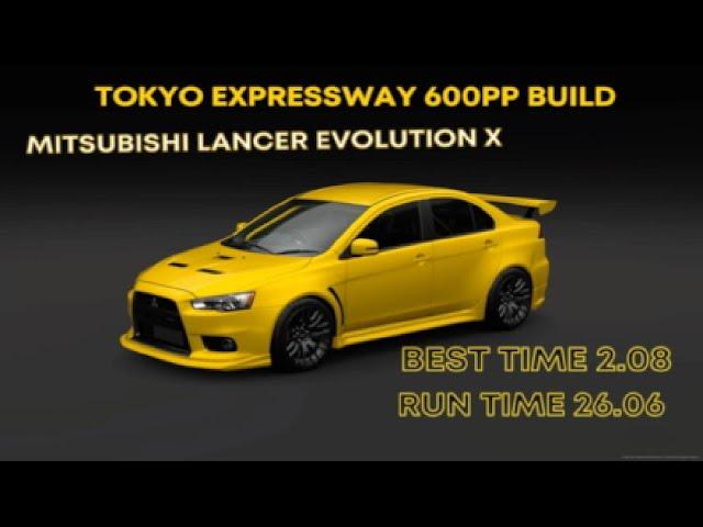 GT7 | 1 54| Good money method Car | Mitsubishi lancer X V4 | Tokyo Expressway Build