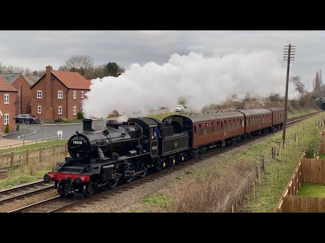 Great Central Railway - Winter Steam Gala. 27th January 2023. Day 1