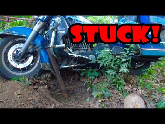 Scooter Tramp Scotty. STUCK! (New Vid) #motorcycle #motorcycletravel