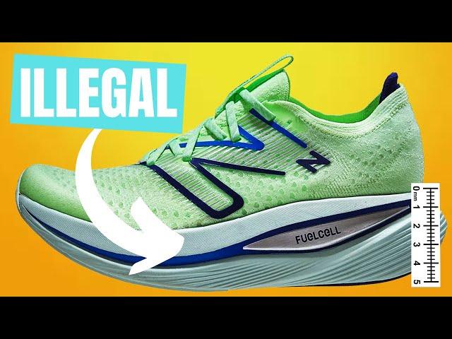 This RUNNING SHOE is so good it's ILLEGAL (New Balance SuperComp Trainer review)
