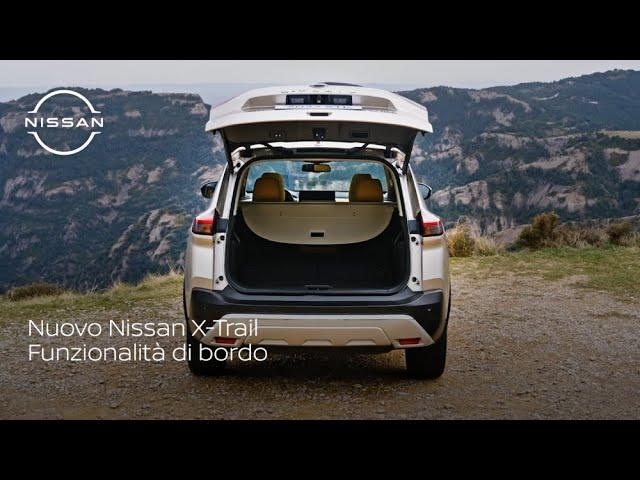 Nuovo Nissan X-Trail: Funzionalità di bordo