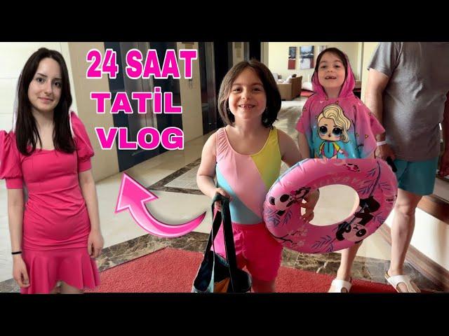 24 SAAT TATİL VLOG EĞLENCELİ ZEYNEP HİRANUR/ماما جابت بيبي - جنى مقداد | طيور الجنة