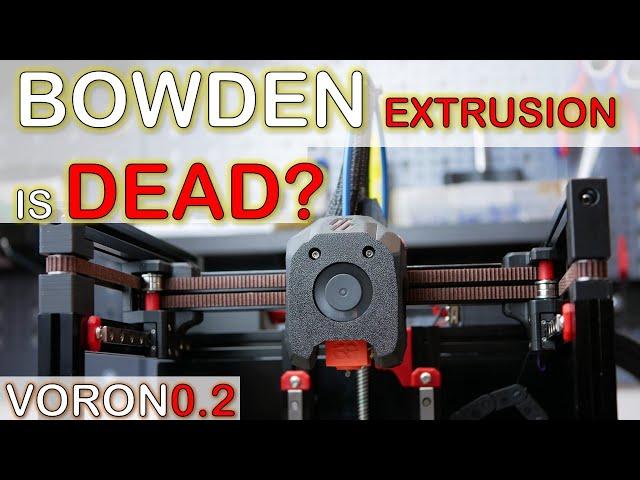 Is BOWDEN DEAD? Direct Drive vs. Bowden DEEP DIVE on Voron Zero